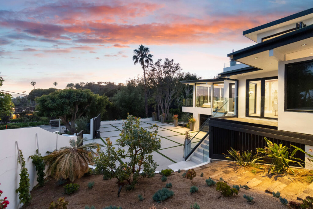 Coastal Estate Malibu luxury vacation rental exterior view