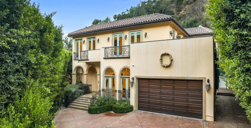 Carla Sanctuary luxury villa exterior in Beverly Hills