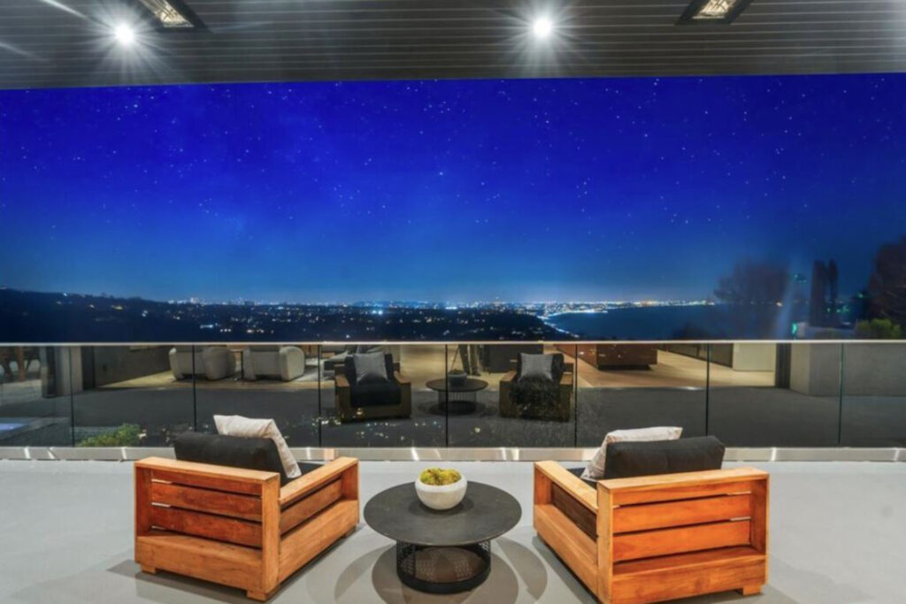 Ocean view with pool at Palisades Manor Pacific Palisades luxury rental