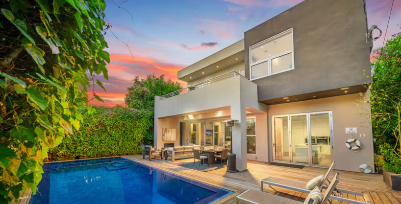 Stanley Residence Beverly Grove luxury vacation rental exterior view