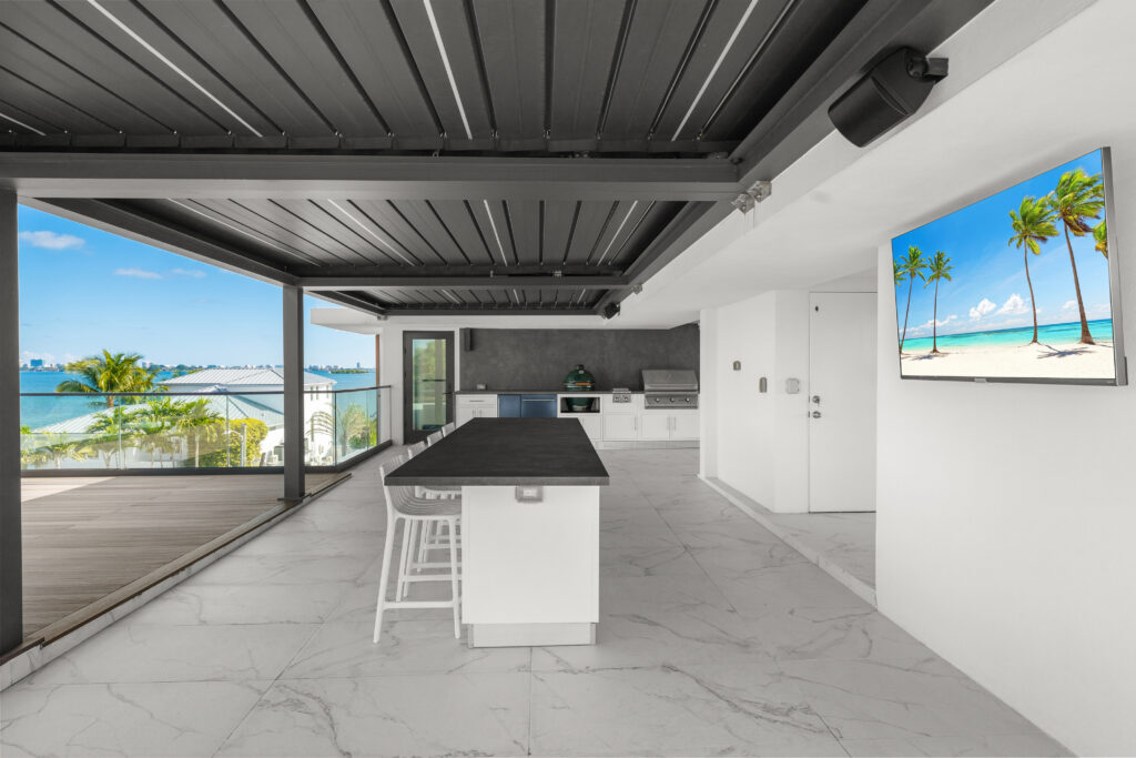 Villa Reverie elegant outdoor terrace luxury villa