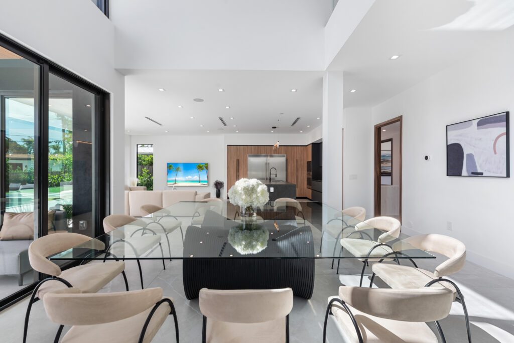 Villa Sapphire spacious luxury living room refined finishes