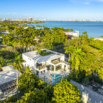 Villa Summercrest aerial exterior view luxury property