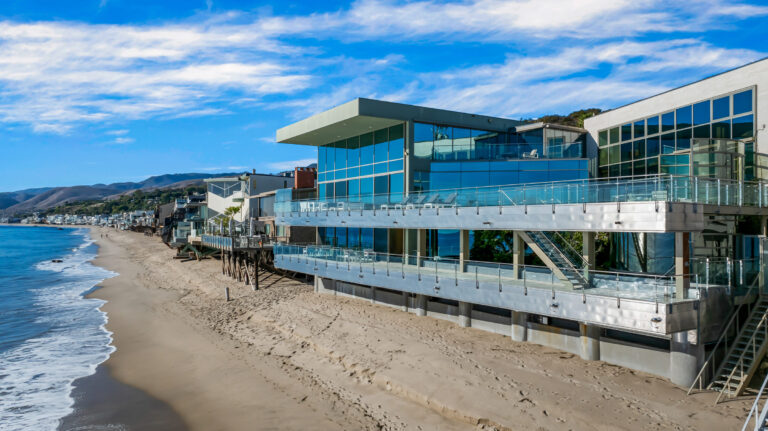Malibu Road Glass Beach House