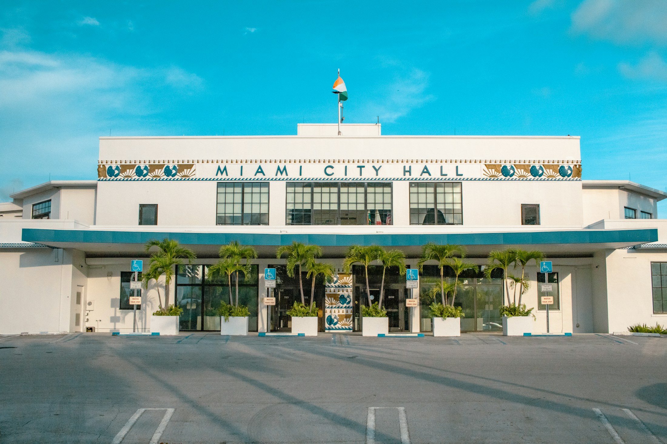 Miami City Hall, the former Pan American seaplane terminal at Dinner Key in Coconut Grove